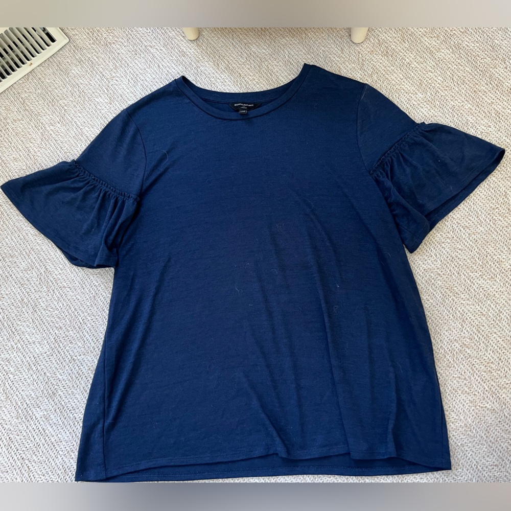 Banana Republic Bell Short-Sleeve Top